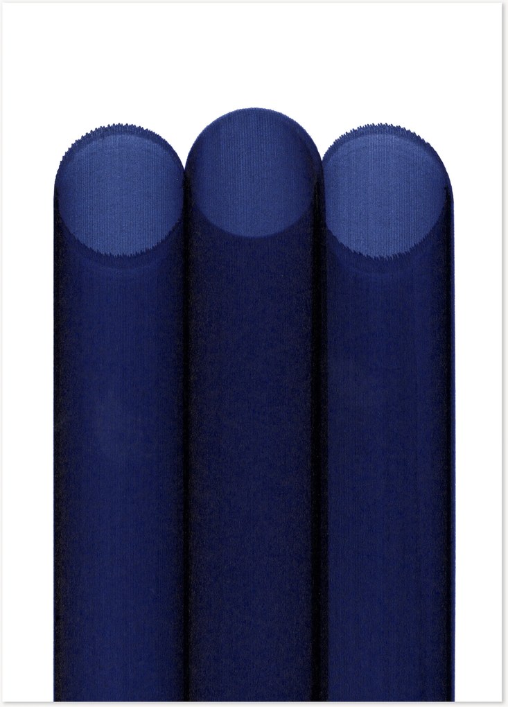 Poster Blue Pipes