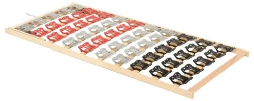 Rete a Doghe con 12 Doghe Schienale Regolabile 100x200 cm
