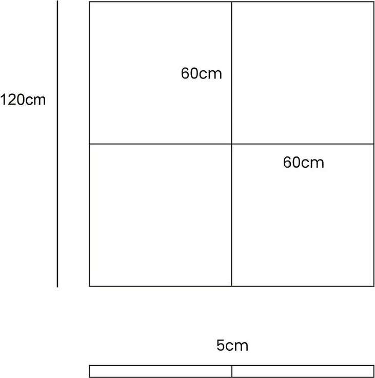 Palestrina per bambini turchese 120x120 cm – Meowbaby