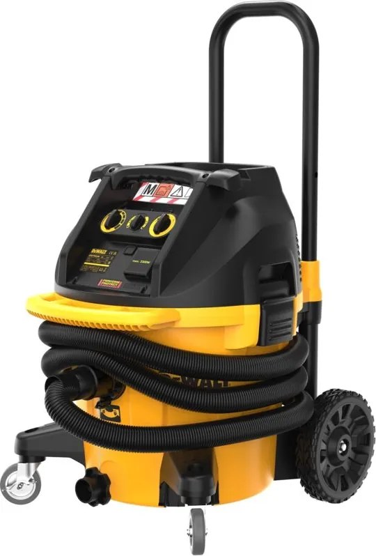 Aspiratore Solidi/Liquidi Lt.38 1400W Classe M, Tubo antistatico 32 mm (ID) 4,6 m