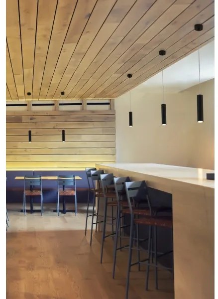 FARO 29895 - Lampadario su filo LED ORA LED/4W/230V nero