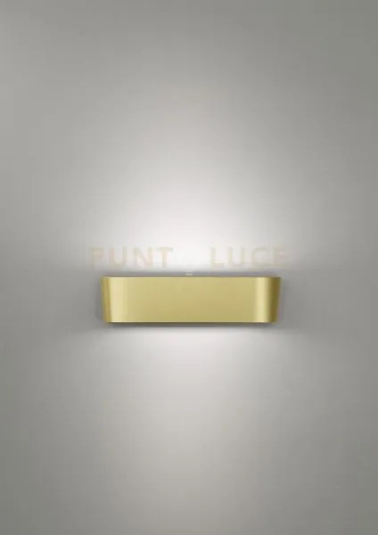 Aki applique a parete piccola oro opaco 2700k 1567lm 11w l.22,3cm d...