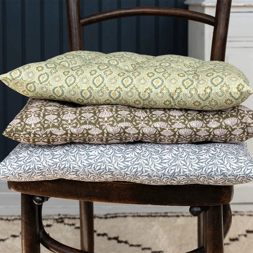 Cuscino per sedia in cotone 37x37 cm Lily – Rex London