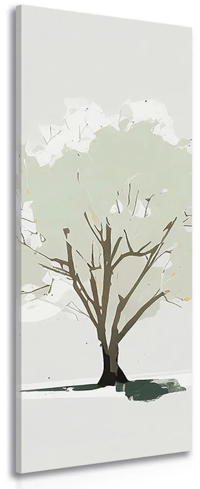 Stampa su tela – Corona verde dell'albero