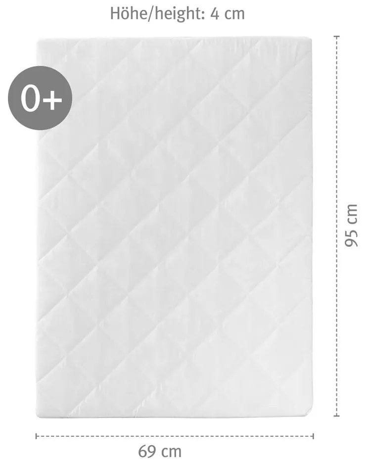 Materasso per bambini in schiuma 75x100 cm - Roba