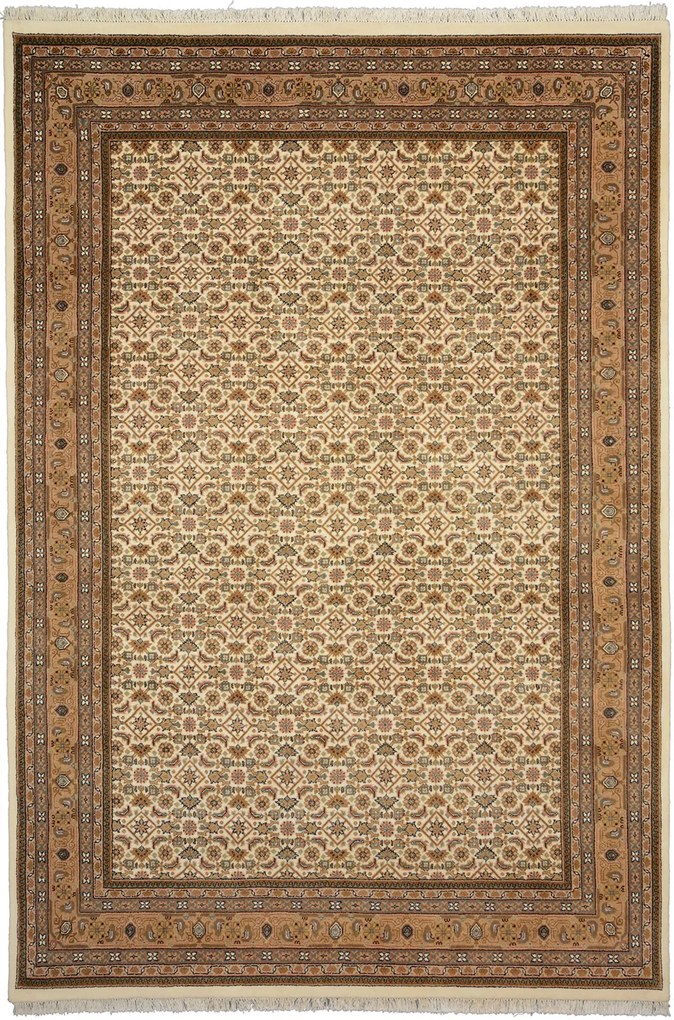 Bidjar Tappeto 200 x 290 Beige (Indian) Annodato A Mano