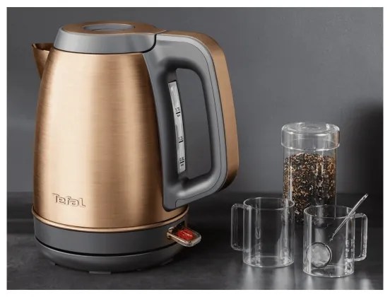 Tefal - Bollitore elettrico a bollitura rapida COPPERTINTO 1,7 l 2400 W/230 V