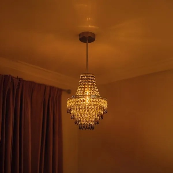 Lampadario a stelo GEMMA 1xE27/60W/230V