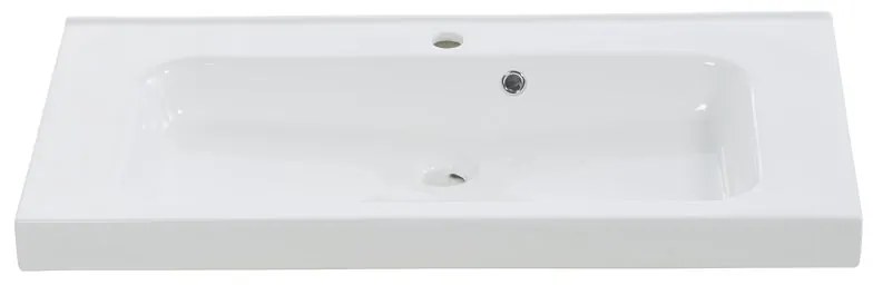 Mobile sottolavabo e lavabo Remix rovere ribeira L 90 x H 58 x P 46 cm 2 cassetti