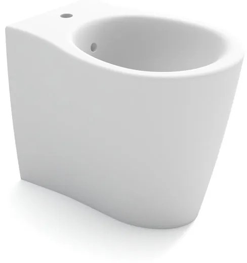 Bidet filomuro soft OLYMPIA CERAMICA Bianco opaco