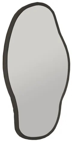 Specchio da parete COULDY 85x45 cm nero