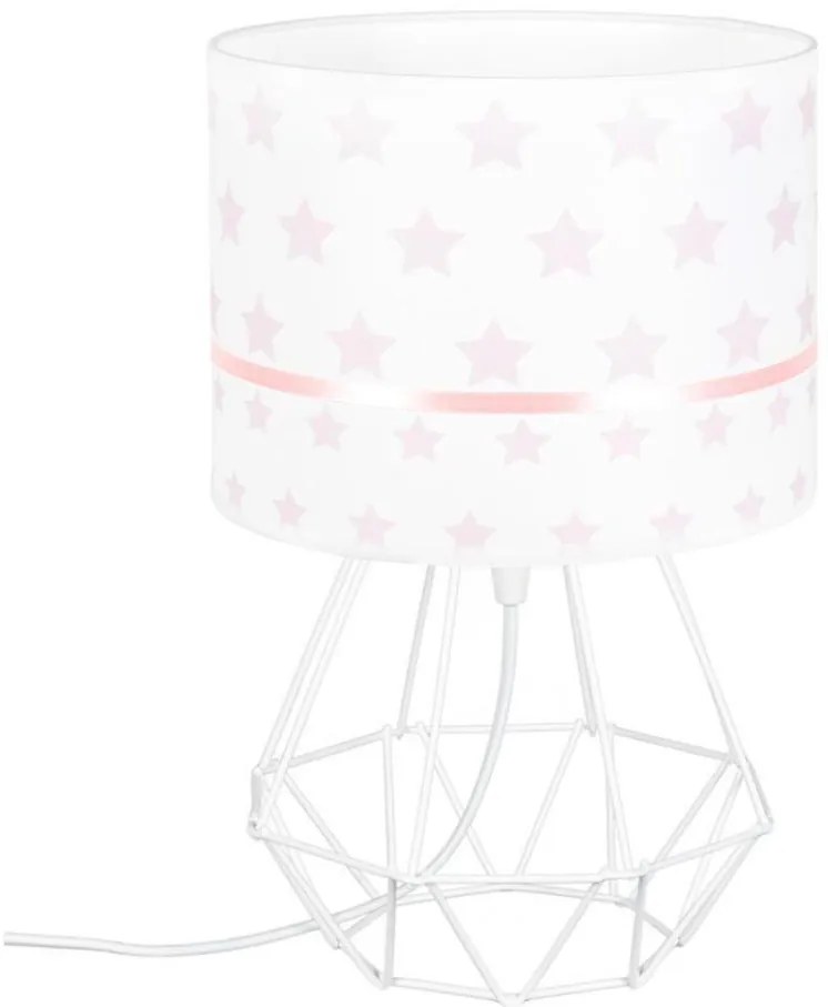 Lampada per bambini PIKKI 1xE27/60W/230V rosa