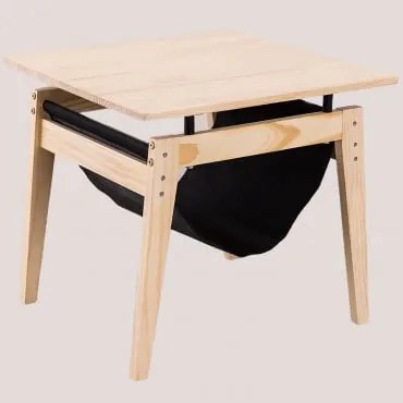Tavolino con cuccia incorporata Kravit Legno Naturale - Sklum