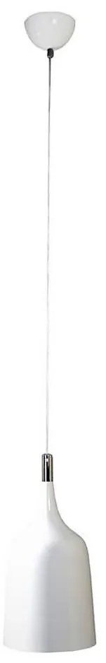 Searchlight 27014 - Lampadario a sospensione con filo 1xE27/60W/230V bianco