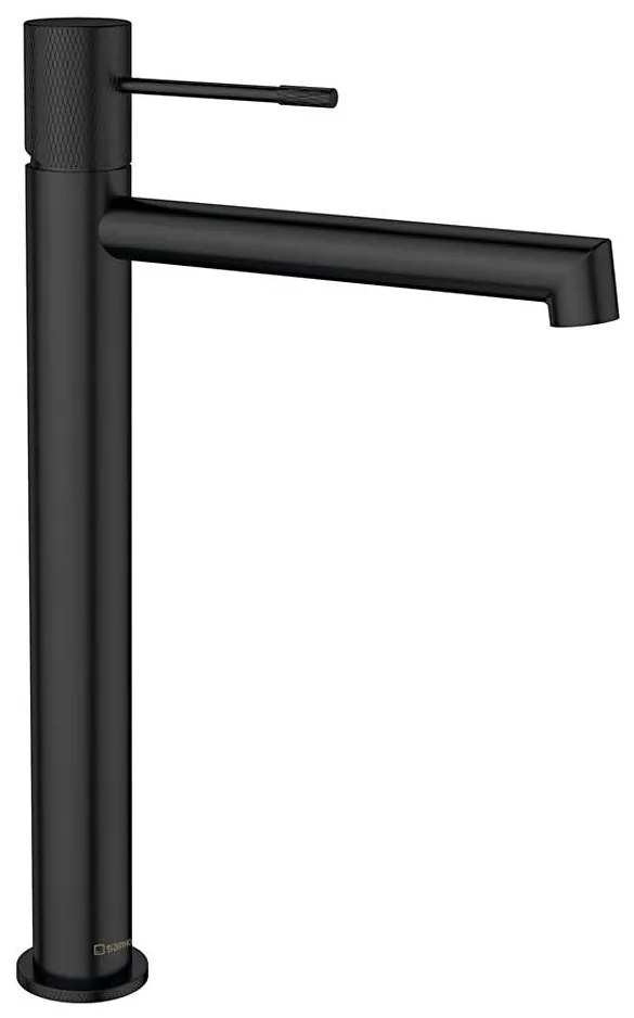 Sapho - Miscelatore per lavabo SOLARIS 32 cm nero opaco