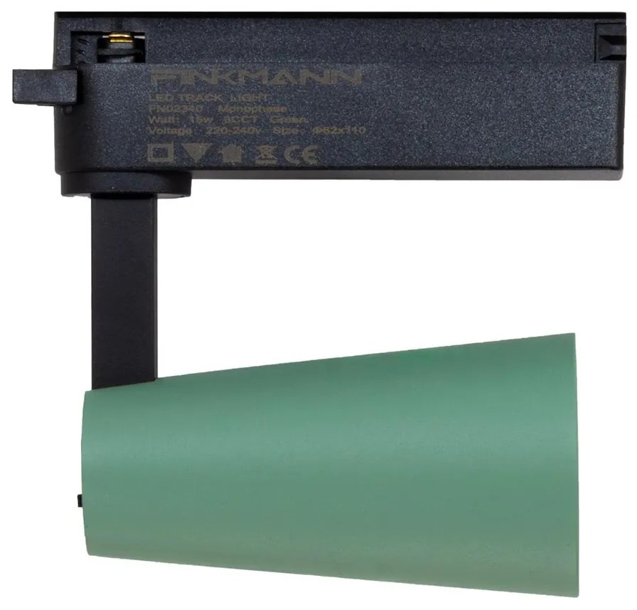 Faro LED 15W Monofase Verde CRI92 Bianco Variabile 38° - Bridgelux LED Colore Bianco Variabile CCT