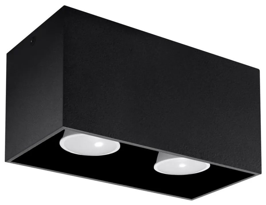 Sollux SL.0381 - Faretto QUAD 2xGU10/40W/230V