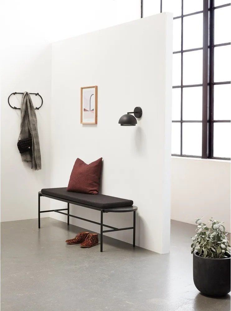 Panca nera Norm - Hübsch