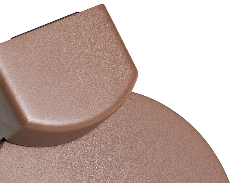 Lampada da parete per esterni marrone ruggine incl. sensore di movimento LED IP54 - Esmee