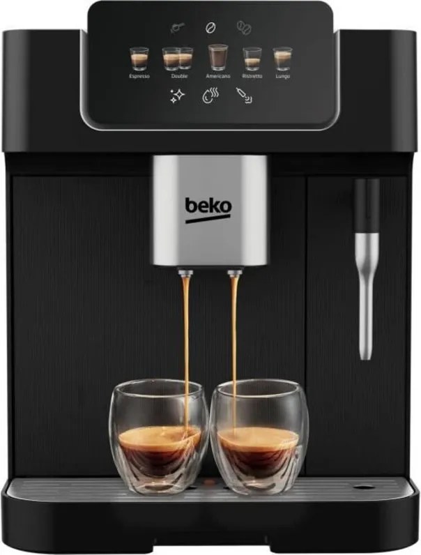 Beko - Macchina da caffè con macinino CEG7302B - 1350 w - 19 bar - Nero