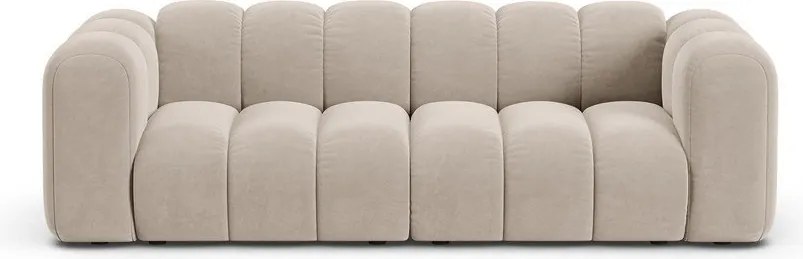 Divano beige 228 cm Lupine - Micadoni Home