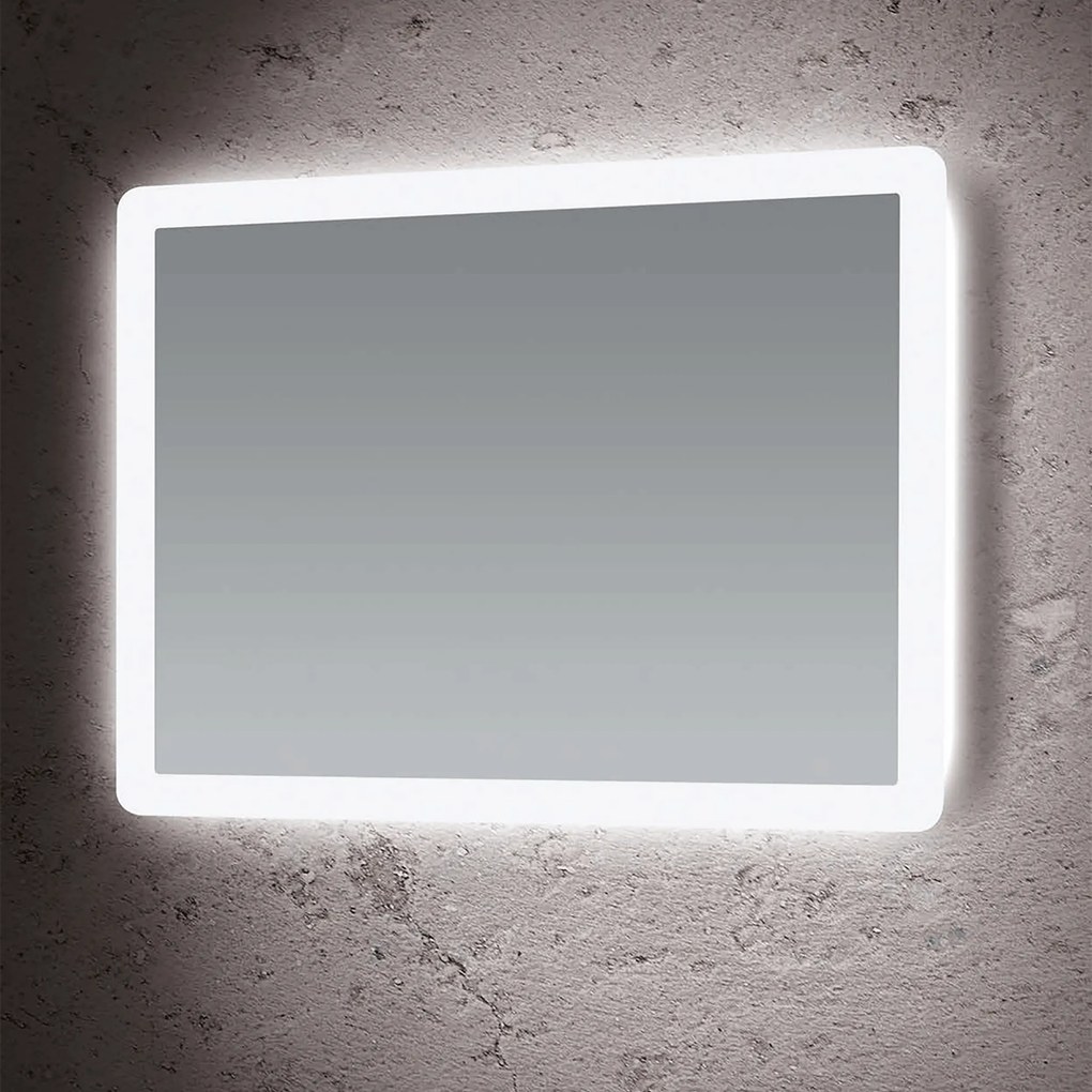 Specchio Rettangolare 70x100 Retroiiluminato Feridras "Angel"