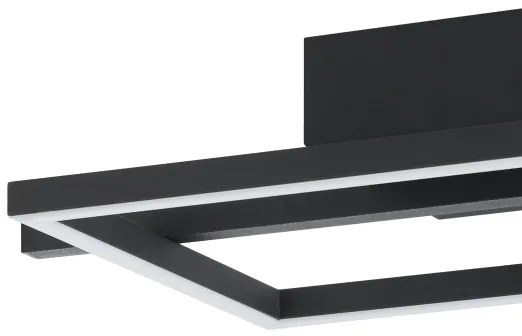 Eglo 901115 - Plafoniera LED dimmerabile AMANDOLO LED/17W/230V nero + +TC