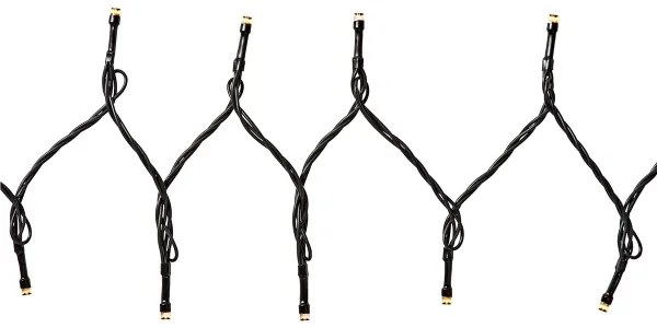 Nedis WIFILX01W400-LED Catena di Natale 400xLED/8 funzioni 25m IP65 Wi-Fi Tuya caldo