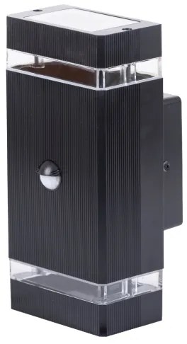 Applique da esterno con sensore NIZZA 2xGU10/35W/230V IP65