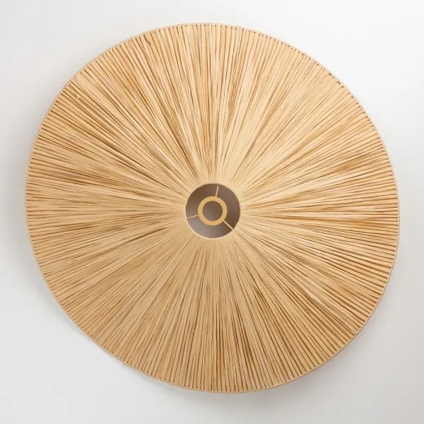 Brilagi - Lampadario LED su cavo CERIA BOHO 1xE27/40W/230V Ø 80 cm, in rafia