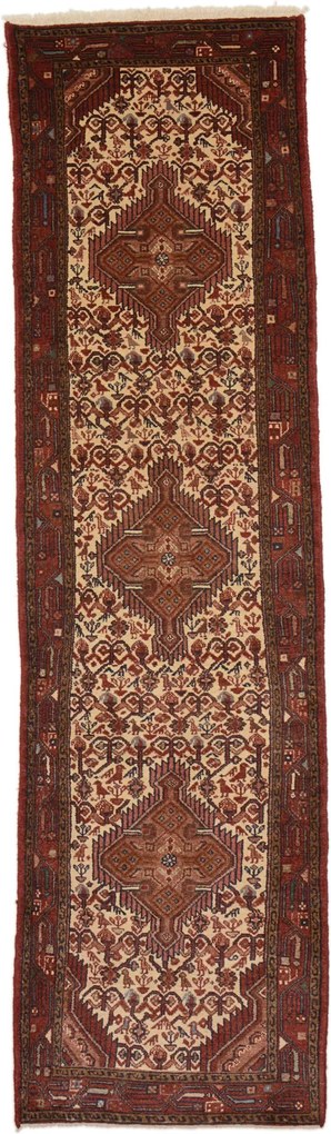 Hosseinabad Tappeto persiano 80x290 (Iran) Annodato A Mano