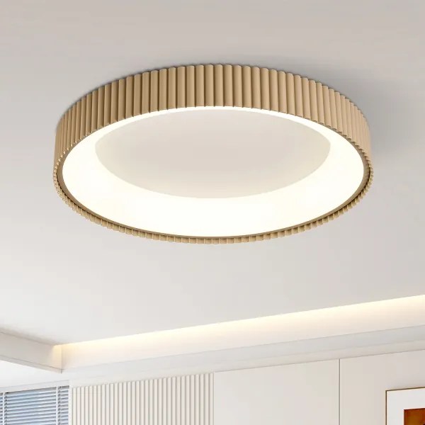 Brilagi - Plafoniera LED dimmerabile FALCON MODERN LED/54W/230V 60 cm beige + telecomando