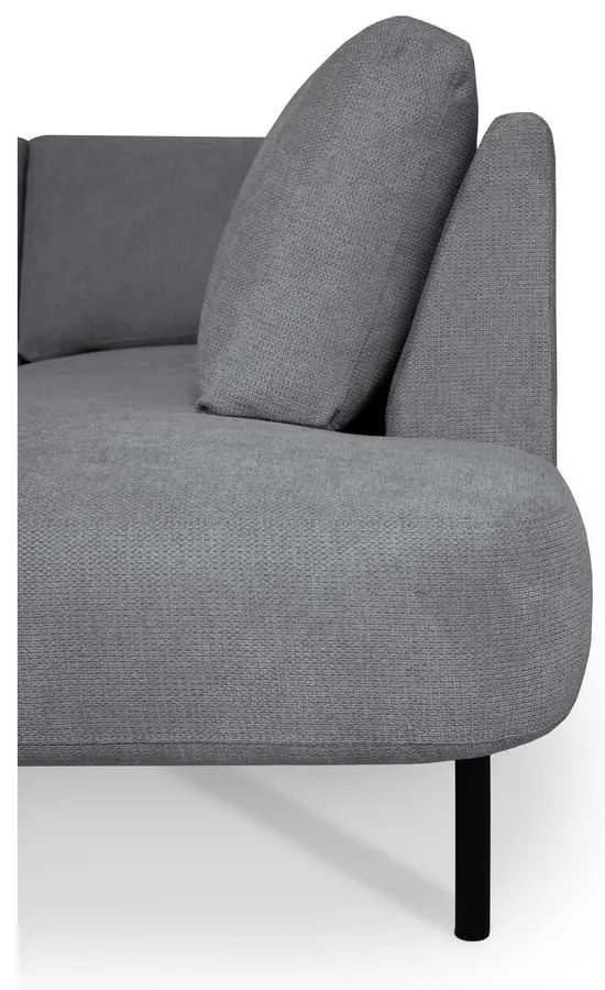 Divano angolare grigio scuro (angolo destro/"U") Hero - Scandic