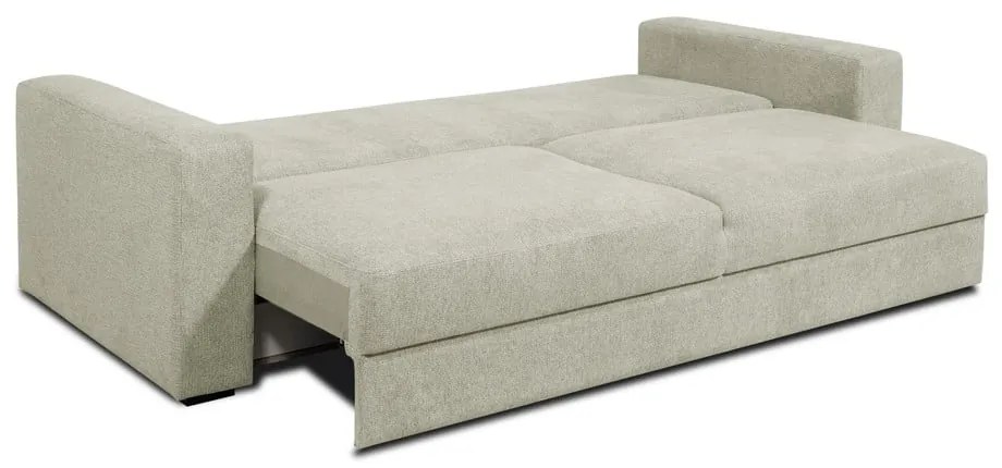 Divano letto beige 238 cm Resmo - Scandic