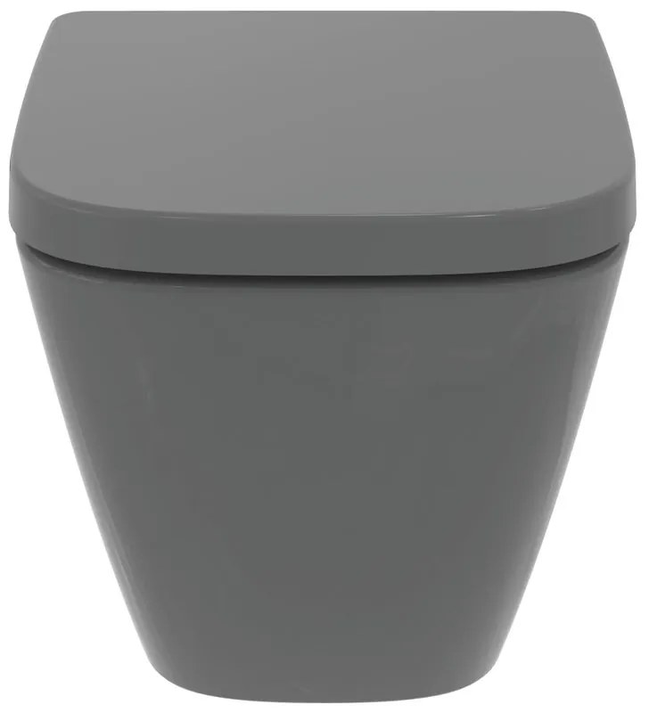 Vaso WC filomuro IDEAL STANDARD i.life b, sedile escluso P 54 x L 35.5 x H 40 cm grigio / argento