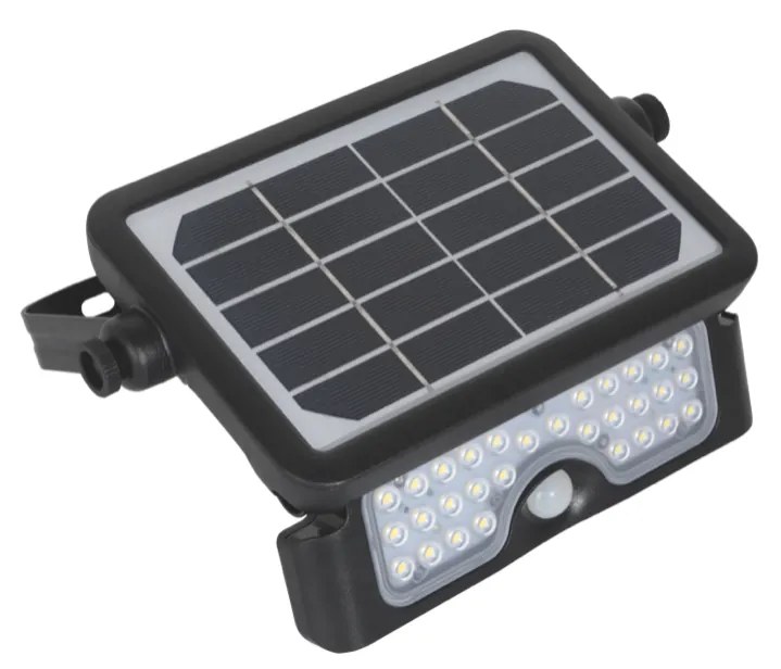 Faretto Solare 5 Watt - 500 Lumen con pannello solare integrato - MiniPad