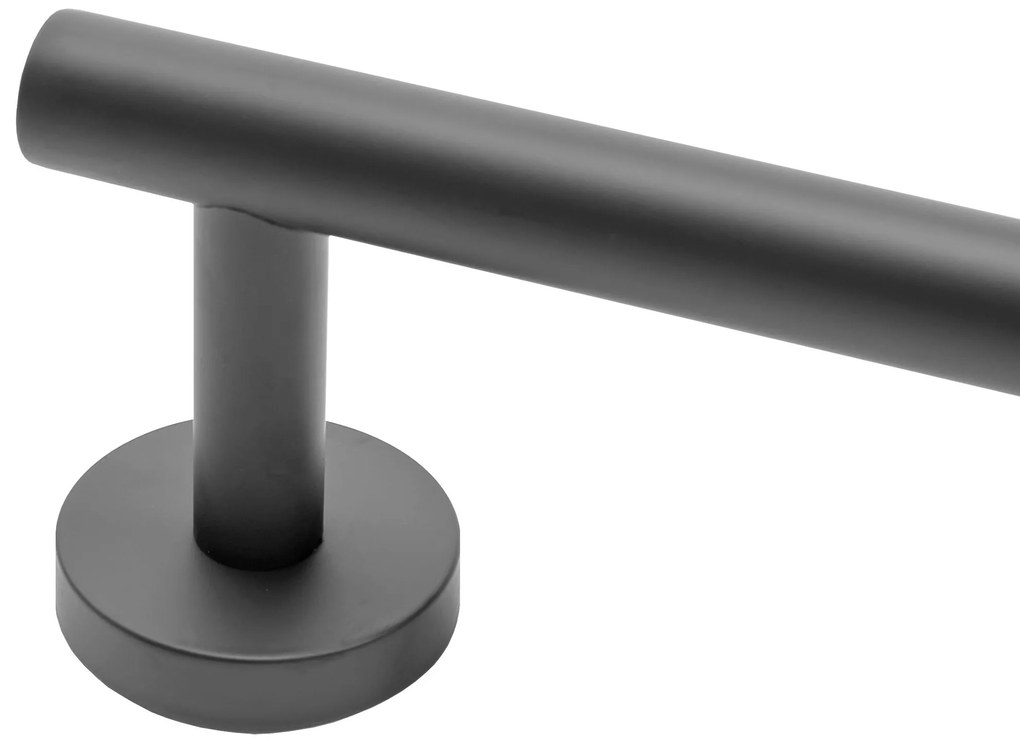 Portasciugamano da bagno Gun Black 322232A LEO