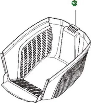 Tela Sacco 501987601 Originale Husqvarna