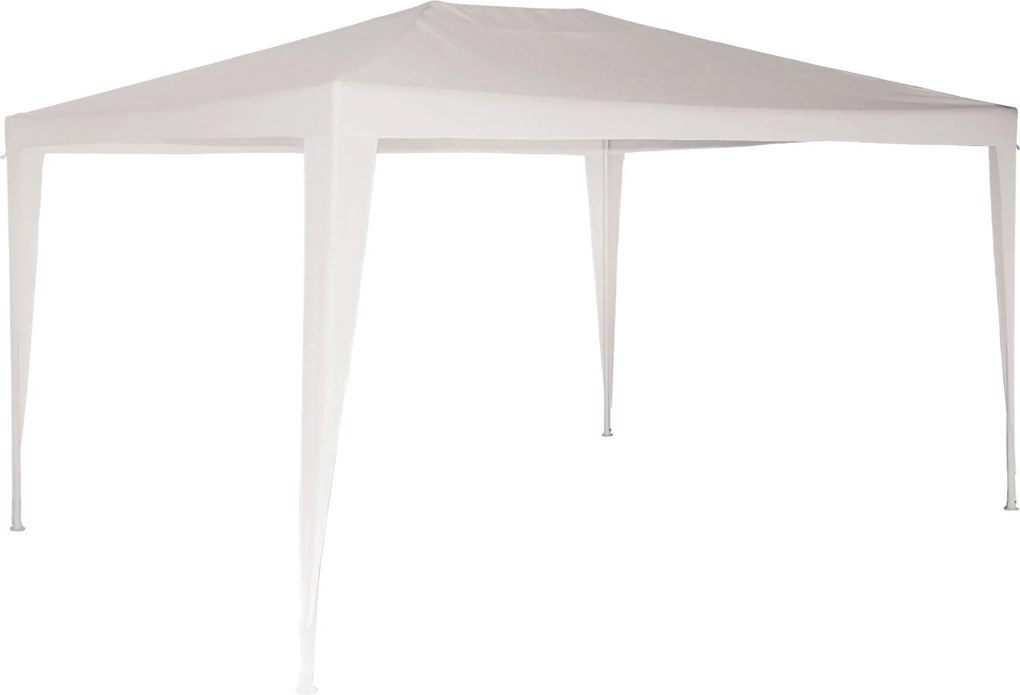 Gazebo da Giardino 2x3m in Metallo Copertura in Plastica Morel Parasole Bianco...