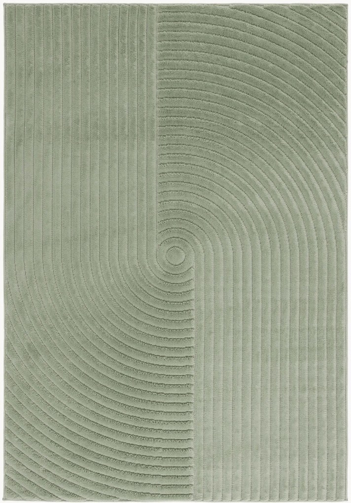 Tappeto a pelo alto e basso tessuto a mano Selena