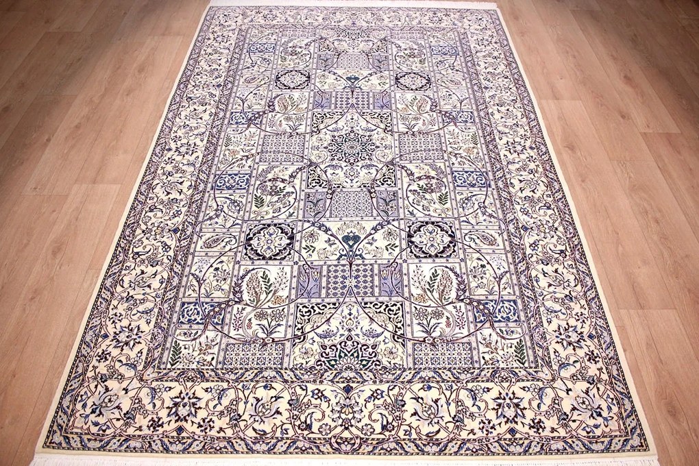 Nain Tappeto 170x260 (Iran) Annodato A Mano