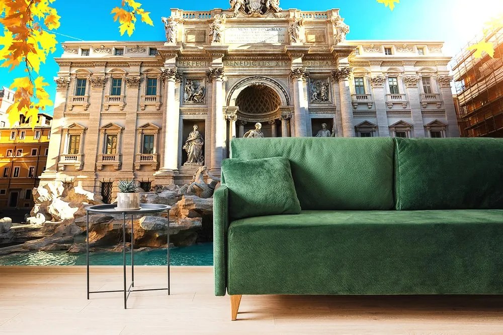 Carta da parati autoadesiva – Fontana di Trevi a Roma