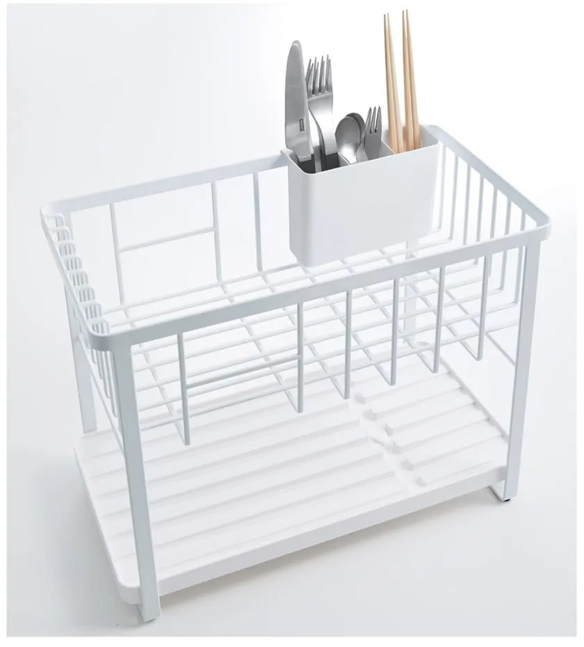 Vassoio di raccolta in metallo a due livelli Tower - YAMAZAKI