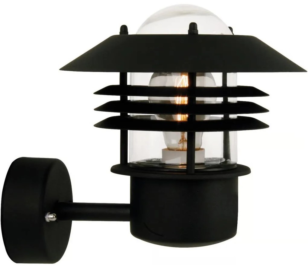 Nordlux - Applique da parete per esterni VEJERS 1xE27/60W/230V IP54 nero