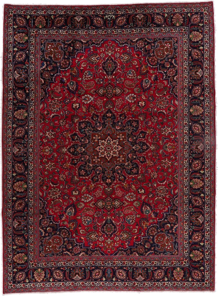 Mashad Tappeto 250x340 (Iran) Annodato A Mano