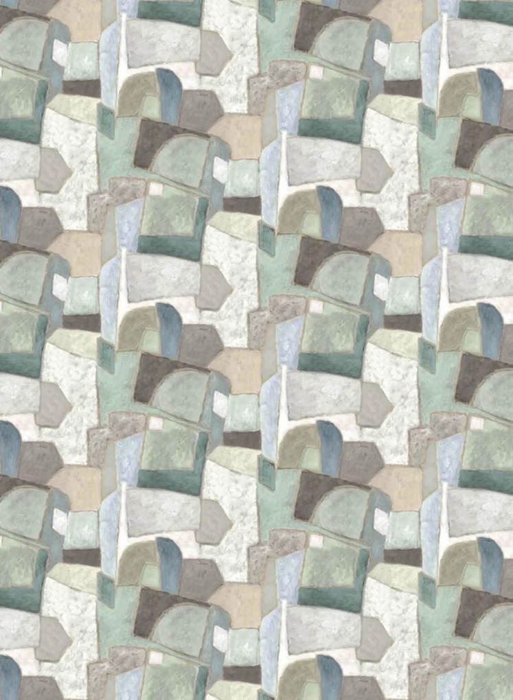 Designers Guild Tapete Clay Collage - Ecru