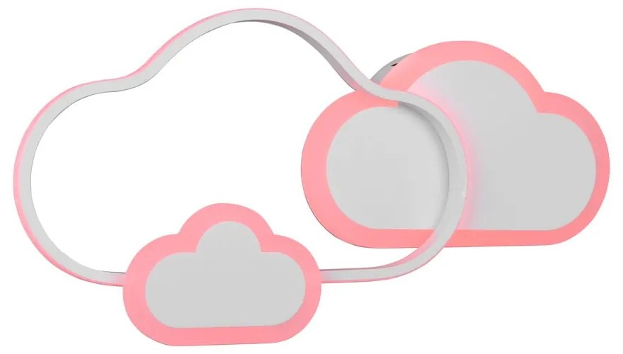 Lampada per bambini bianca 52x25 cm Cloudy - Reality