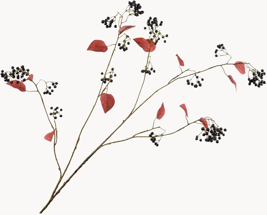 Set di 3 rami artificiali fatti a mano Berry