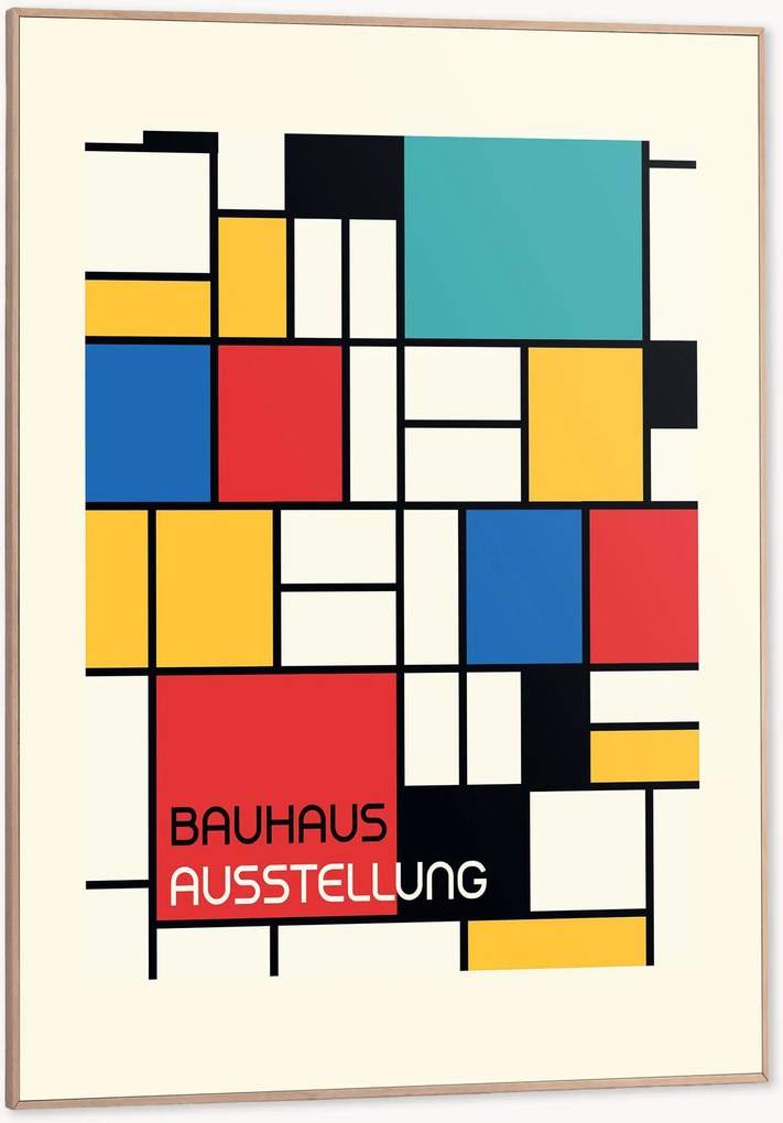 Stampa digitale incorniciata Bauhaus