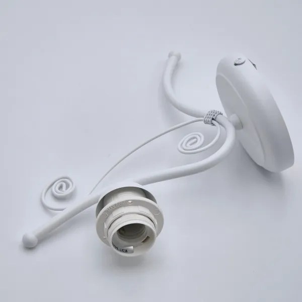 Applique RETRO II 1xE27/60W/230V bianco